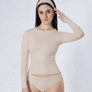 Classic LS Tee - Beige