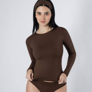 Classic LS Tee - Chocolate